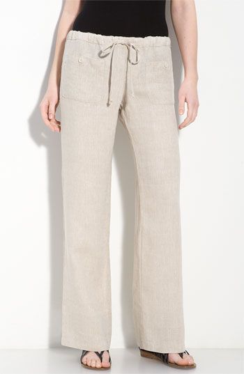 Allen allen linen best sale pants