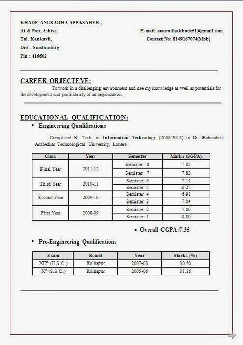business resume templates Sample Template Example of Excellent - free business resume templates business resume templates Sample Template Example of Excellent - free business resume templates