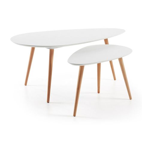 Brick Set Side Tables White By La Forma In 2019 Table Brick Set Side Tables White By La Forma In 2019 Table