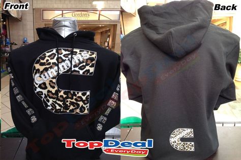 Cummins Hoodie leopard