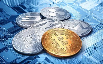 Descargar Fondos De Pantalla Bitcoin 4k Microchip El Dinero Electronico Las Monedas Cripto Moneda Creativo Besthqwallpapers Com Criptomoneda Ganar Dinero Desde Casa Monedas