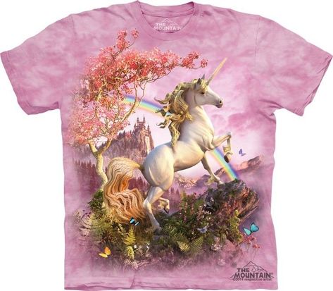 Unicorn Castle Kids T-Shirt from The Mountain Youth Child NEW