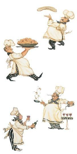 Roly Poly Chefs Machine Embroidery 5x7 hoop