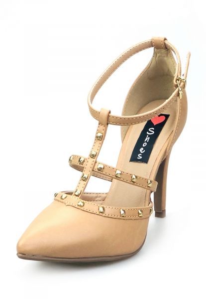 Scarpin Love Shoes Social Bico Fino Salto Alto Tiras Spike N - Detalhes do produto TECNICAS Salto 9 cm Cor Sempre seguir a cor ori… em 2020 | Salto alto, Scarpin, Calcanhar