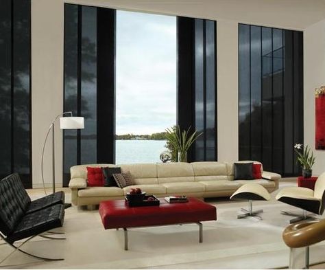 Schiebe-Gardine fürs Wohnzimmer in braun und beige mit - wohnzimmer in grun und braun Schiebe-Gardine fürs Wohnzimmer in braun und beige mit - wohnzimmer in grun und braun