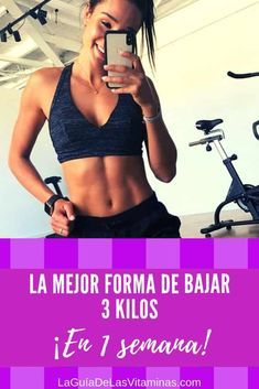 dieta para una semana bajar 3 kilos