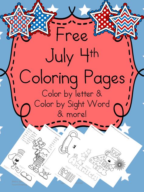 4th Of July Coloring Pages