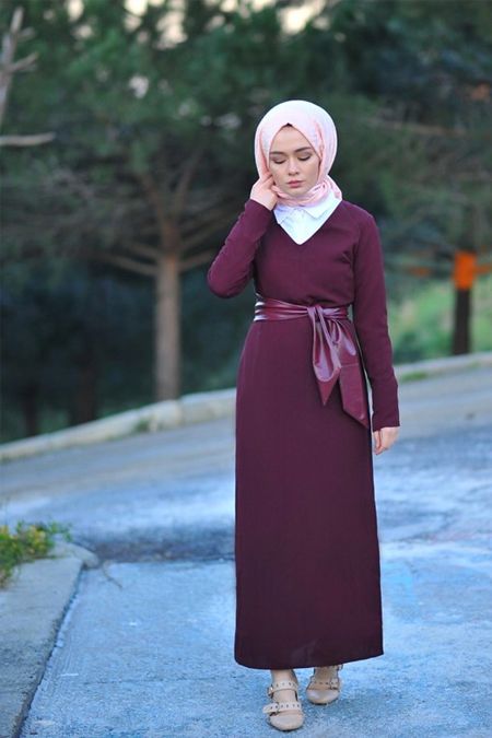 Butik Minya Bella Deri Detayli Elbise Online Satis Indirimli Satin Al Moda Stilleri Elbise Basortusu Modasi