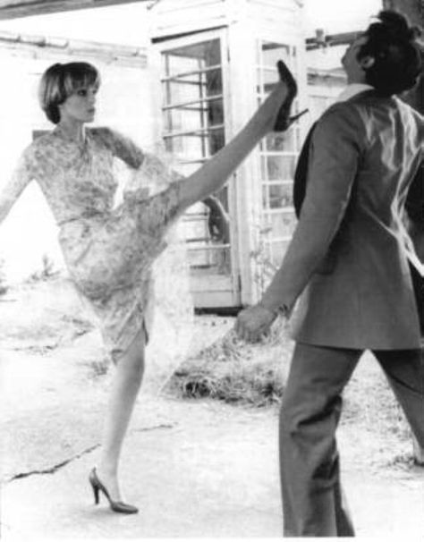 Purdey Kicks Far Higher Maybe Its Her Fictional Ballet Background