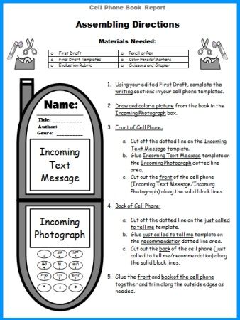Cheeseburger Book Report Project templates, printable worksheets - project report template Cheeseburger Book Report Project templates, printable worksheets - project report template