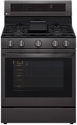 Lg Lrgl5825d 1 299 00 Gas Range Oven Range Black Stainless Steel