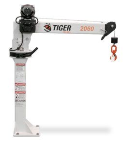 Tiger Cranes Are Simply The Best Utility Truck Cranes You Can Buy Built To Perform Under The Toughest Co Truck Mounted Crane Custom Truck Beds Utility Trailer