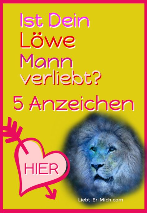 Flirten löwe