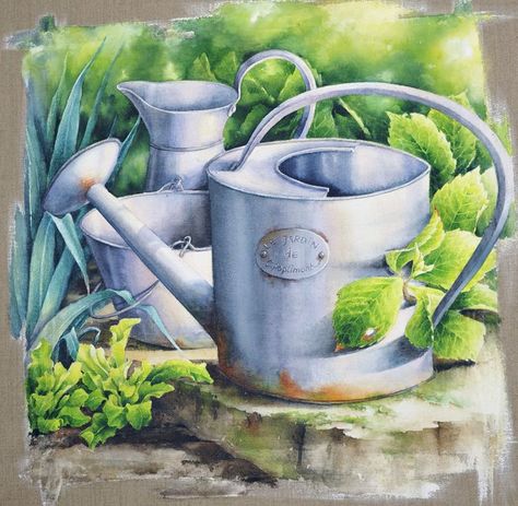 Rennes Aquarelle Originale Peinture 9 X 12 Pouces Hiver Etsy