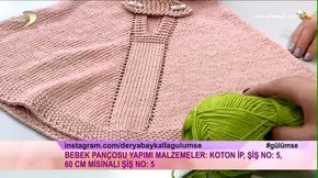 kiz ve erkek bebekler icin sis orgusu ile orulmus kapsonlu panco yapilisi bir yas civarindaki bebekler icin panco tarifi bebek erkek bebek kapsonlular