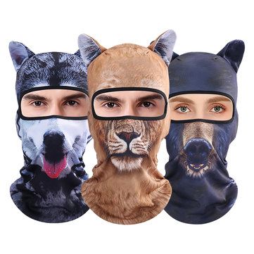 Mask Nur Fur Dich 53882 Newchic Mobile Radfahren 3d Tiere Masken