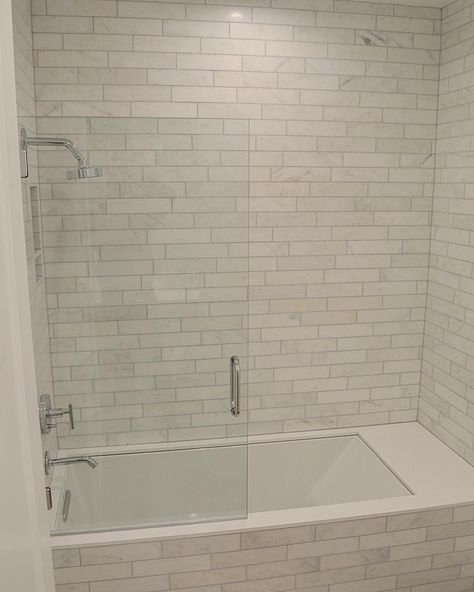 29 Ideas Bath Tub Tile Surround Glass Walls Small Bathroom With Shower Bathtub Combo Tile Tub Surround, Tile Shower Surround Ideas