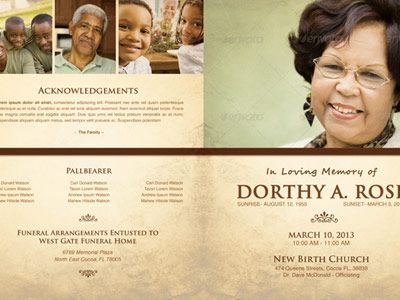 funeral program - Google Search KD Kreations Pinterest - free obituary program template funeral program - Google Search KD Kreations Pinterest - free obituary program template