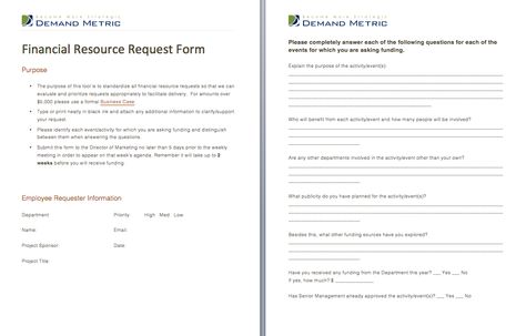Financial Resource Request Form - A form that allows staff to - vendor request form Financial Resource Request Form - A form that allows staff to - vendor request form