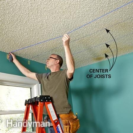 Why Remove Popcorn Ceiling When You Can Cover It With