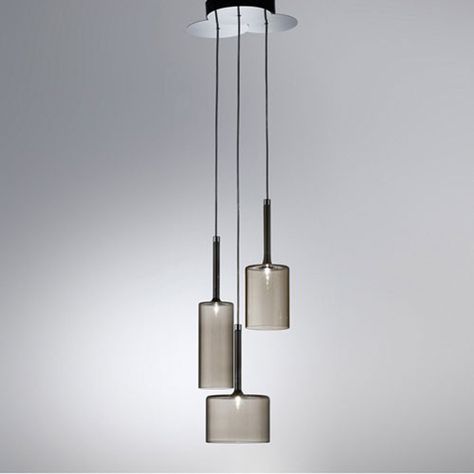 Six Light Chandelier with Bell Shaped Glass Shades at Destination Lighting Six Light Chandelier with Bell Shaped Glass Shades at Destination Lighting
