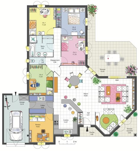 103 best Maison images on Pinterest Future house, Home ideas and - exemple des plans de maison 103 best Maison images on Pinterest Future house, Home ideas and - exemple des plans de maison