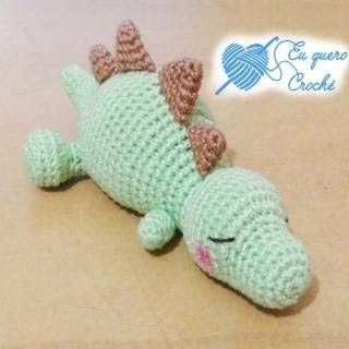 Patrón de ganchillo Dinosaurio/Dragon Amigurumis Muñeca Patrón de ganchillo Dinosaurio/Dragon Amigurumis Muñeca