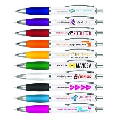 All Of Our Branded Pens Can Be Printed With Your Business Logo And Message Promotional Products Marketing Contour Pen All Of Our Branded Pens Can Be Printed