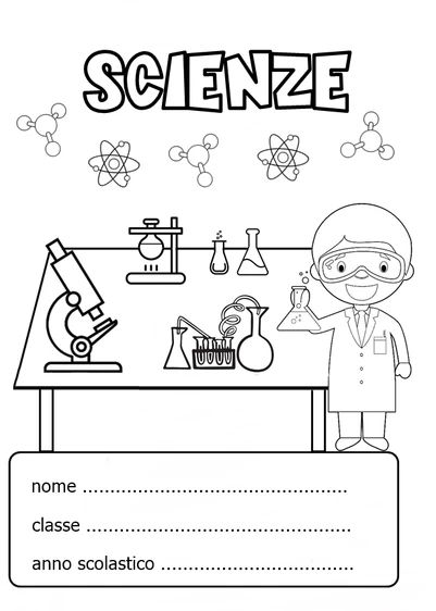 Copertine Per Quaderni | Blog | Copertina, Lezioni Di Scienze, Scienza Per Bambini