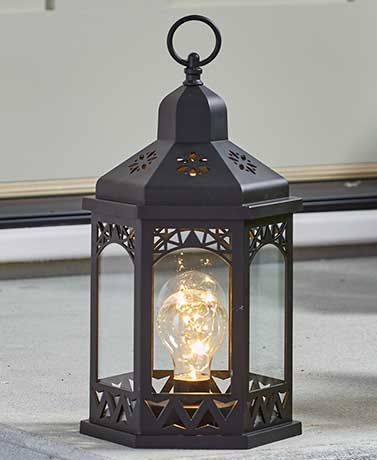 Decorative Lighted Lanterns Lantern With Fairy Lights Decorative Lighted Lanterns Lantern