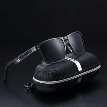 MEN Glasses Polarized Designer Celebrity Sunglasses MALE sport BLACK Eyewear