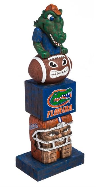 Team Sports America NCAA Florida Gators Tiki Totem