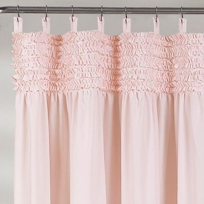 Waterfall Ruffle Shower Curtain Pink Shower Curtains Ruffle Shower Curtains Cute Shower Curtains