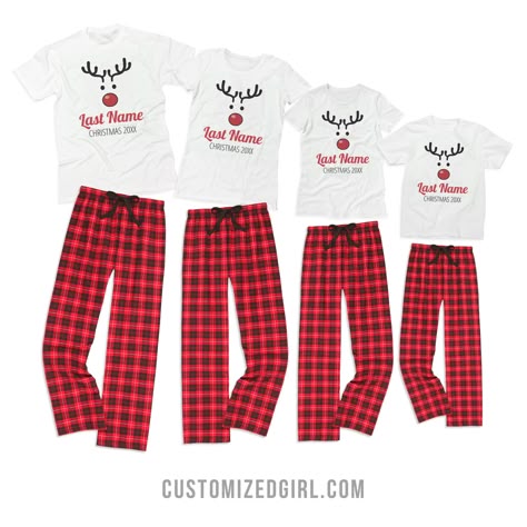 Pijama Navidad para Familia Padre Madre Hijo Hija Pareja Adultos Hombre Mujer Ni/ño Ni/ña Sorry 2020 Pap/á Noel Tops Pantalones de Cuadros Rojos y Negros