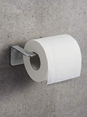 Portarrollos Papel Higiénico Autoadhesivo Soporte Papel Higiénico Sin Taladro Porta Rollos de Papel Higienico Acero Inoxidable para Baños WC