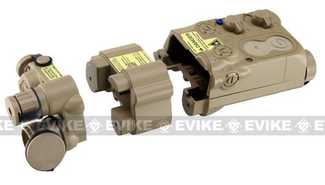 Evike Avenger Airsoft Mock Modular an//PEQ-16 Battery Case