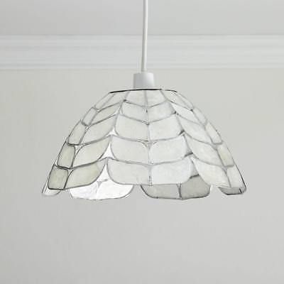 Ceiling Light Sade Pendant Capiz Layered Dome Natural Stylish Decorative New Shades Lights - Wilko Audrey 3 Tier Clear Acrylic Pendant Light Shade