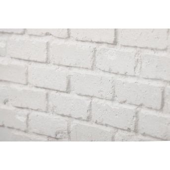 Antico Elements Faux Brick Panels White 47 5 In X 27 25 In Panel Brick Veneer Lowes Com In 2020 Brick Veneer Faux Brick Panels Faux Brick