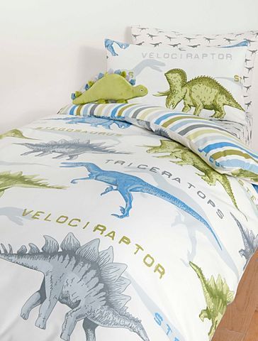BIGCARJOB Dinosaur Print Bedding Cover Kids Boys Bedroom Dormroom Bed Duvet Cover Sets Black Lining Queen Size 88x88inches