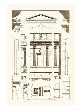 Real Estate Marketing Ideas Discover The Propylaea Of The Acropolis At Athens Art Print J Buhlmann Architecture Portfolio Renaissance Architecture Pediment