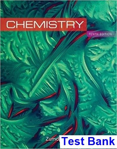 Chemistry 10th Edition Zumdahl Test Bank Test Bank Dowload