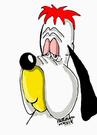 DROOPY Cartoon Network Wacky Racers VINTAGE Sticker