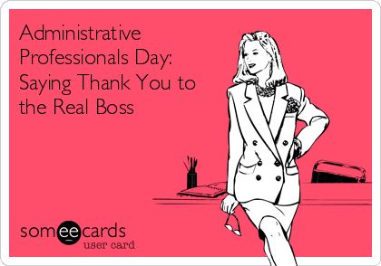 administrative professionals day cards