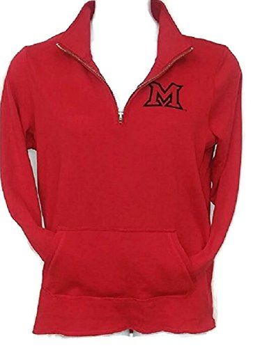 Victorias Secret Pink Collegiate Quarter Zip Sweatshirt
