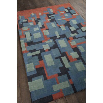 Chandra Rugs Stella Patterned Contemporary Wool Blue Orange Area Rug Size 5 X 7 6 - 5 X 6 Contemporary Area Rugs Chandra Rugs Stella Patterned Contemporary Wool Blue Orange Area Rug Size 5 X 7 6 - 5 X 6 Contemporary Area Rugs