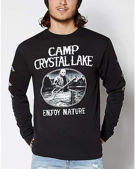 Friday The 13th Hoodie Jason Voorhees Crystal Lake Inspired Hoodie Top