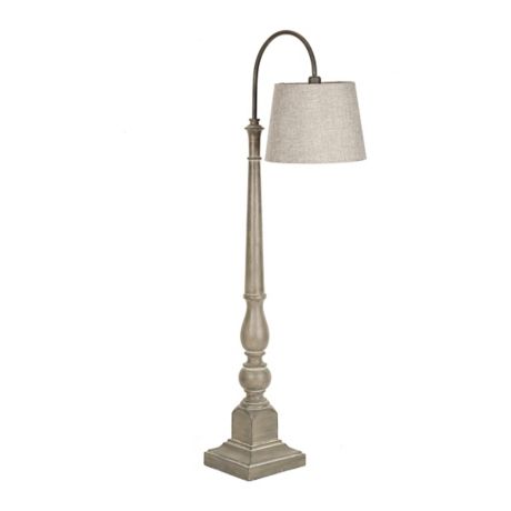 Gray Arched Top Floor Lamp Gray Arched Top Floor Lamp