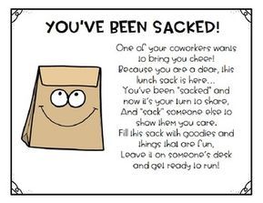 Workers Morale Booster - Youve Been Sacked Schooling photo relating to You Ve Been Socked Printable called Workers Morale Booster - Youve Been Sacked Education and learning