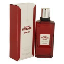 Habit Rouge Sport Eau De Toilette Spray By Guerlain Perfume Fresh Fragrances Eau De Toilette
