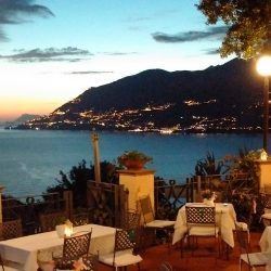 Café Il Faro Di Capo D Orso Amalfi Coast Patio Umbrella Outdoor